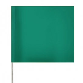 [1-120930] 2X3X30 GREEN FLAGS 100/BUNDLE
