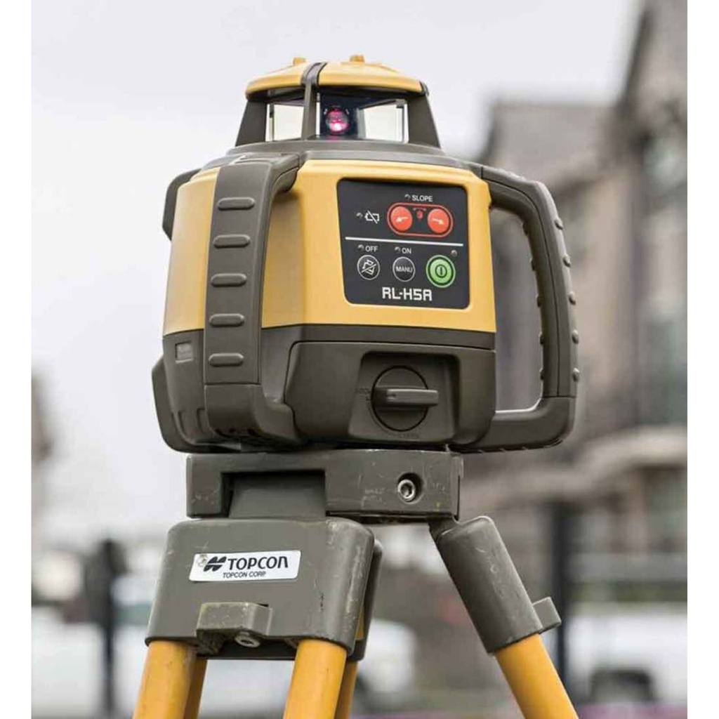Topcon RL-H5A DB Alkaline Horizontal Laser Level with LS-80X Receiver - 1021200-50