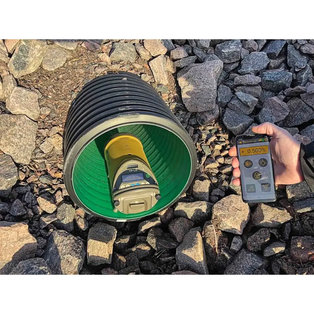 Topcon TP-L6 Series Red Beam Pipe Laser w/ LED Plumb (1034437-05)
