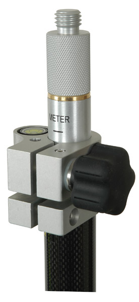 5527-16 2.6m Carbon Fiber Leica Style Prism Pole - Metric