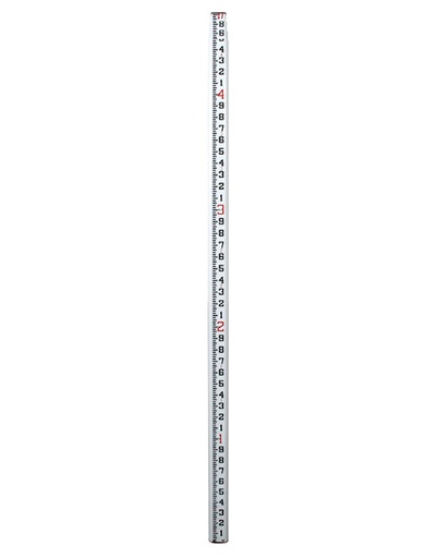 [1-103885] 98020 SVR-17 17' Fiberglass Level Rod - 10ths