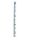 98016 SVR-25'/7.6M Dual Fiberglass Level Rod - 10ths/Metric