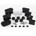 91250 Lock Set for SVR 25' Level Rods - Round