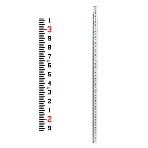 [1-104472] 92031 CR20T 20' Fiberglass Level Rod - 10ths