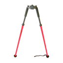 5217-04-RED Thumb Release Bipod - Anti-Crush
