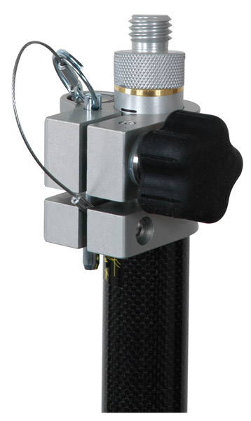 5129-53 Robotics Carbon Fiber, One Section Prism Pole – Metric Grad