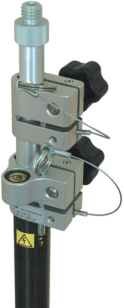 5129-73 11.81' Carbon Fiber Robotic Prism Pole - Metric