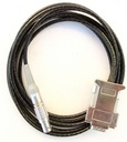 563809 GEV113 2m Modem Cable - Lemo 8 to RS232