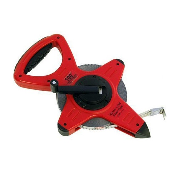 82-10010B 100' Nyclad Tape with Hook - 10ths