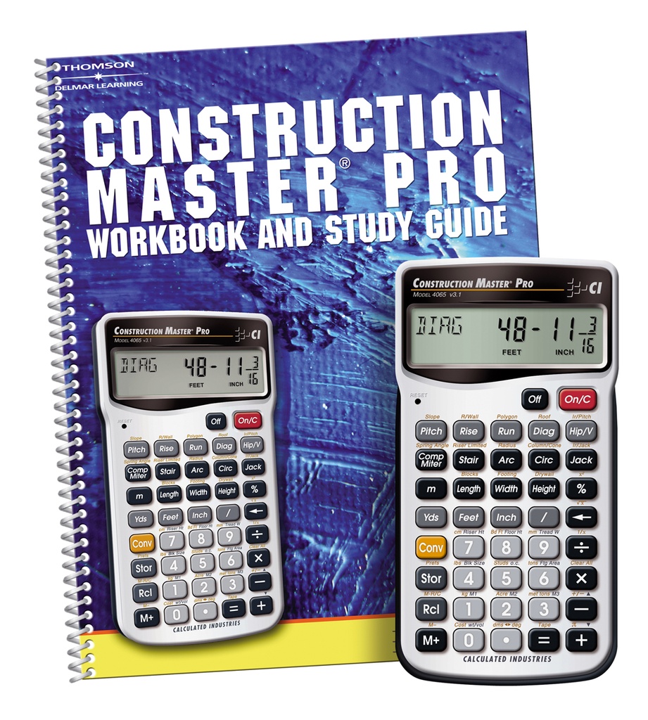 4065-2140 Construction Master PRO Calculator Bundle