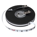MC10M100 100' Fiberglass Closed Reel Tape - 10ths & Metric