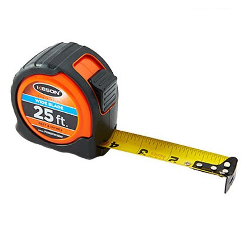 PG181025WIDEV 25' Pocket Tape - Wide - 10ths & Inches