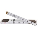 WR1810 6' Engineers Wood Ruler - Folding Rule