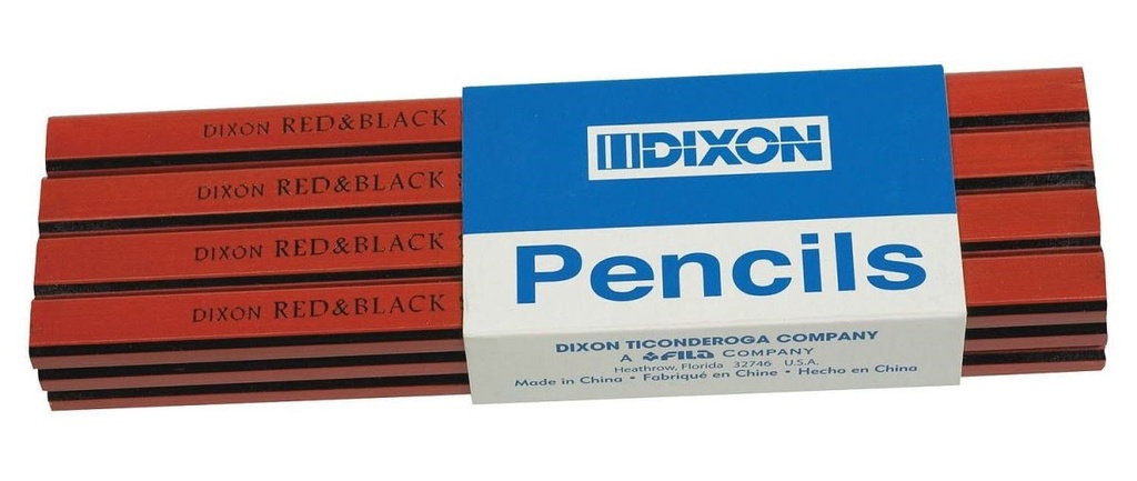 19973 Carpenter Pencil - Hard Black Graphite Core