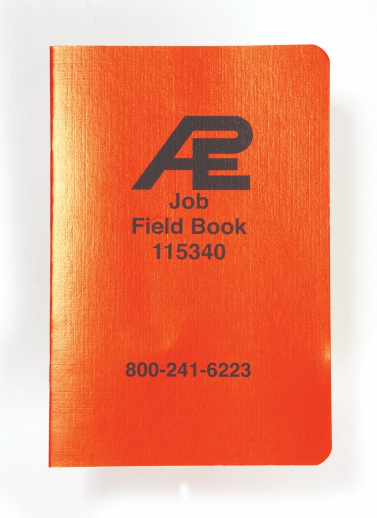 APE Job Book 16 Pages - 8X4 Grid