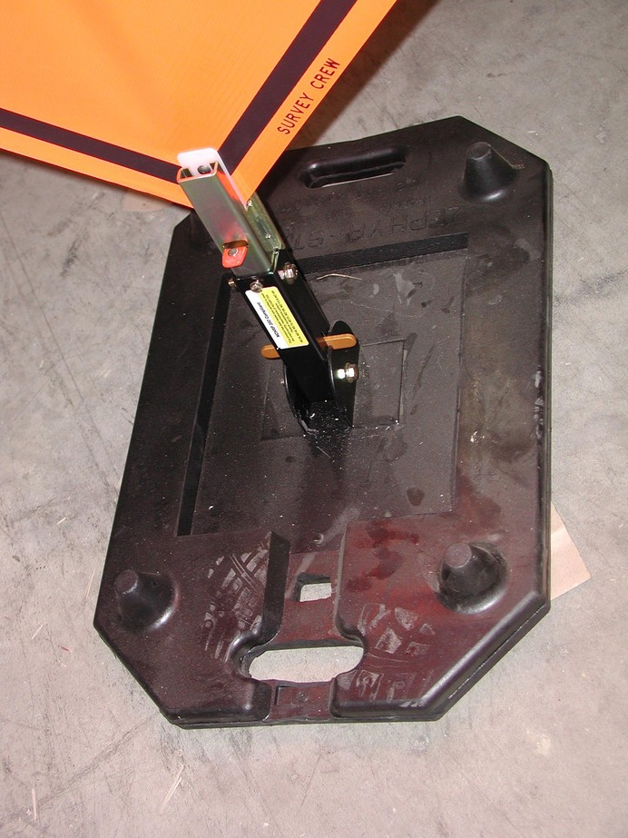4026000 Rubber Base Safety Sign Stand
