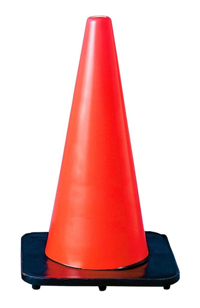 18 TRAFFIC CONE ORANGE NO REF