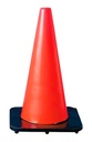 18 TRAFFIC CONE ORANGE NO REF