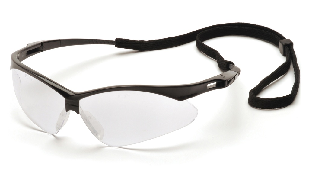 SB6310SP PMXTREME Clear Safety Glasses with Neck Strap