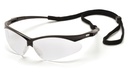 SB6310SP PMXTREME Clear Safety Glasses with Neck Strap