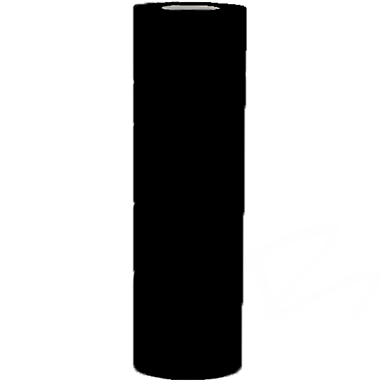 24" Wide Aerial Flagging - BLACK