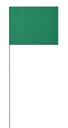 2X3X21 GREEN FLAGS 100/BUNDLE