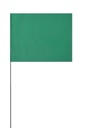 4X5X30 Marking Flags - GREEN