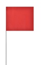 4X5X30 Marking Flags - RED