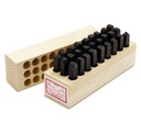 06271 1/4" Letter Stamp Set