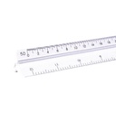 92121  12" Plastic Engineers Tri-Scale