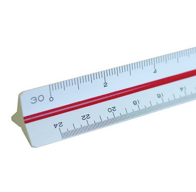 341VS 4" Mini Engineers Tri-Scale