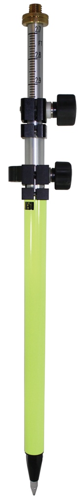 07-4705-TMA-FY 4.9' Mini Prism Pole - Twist Lock