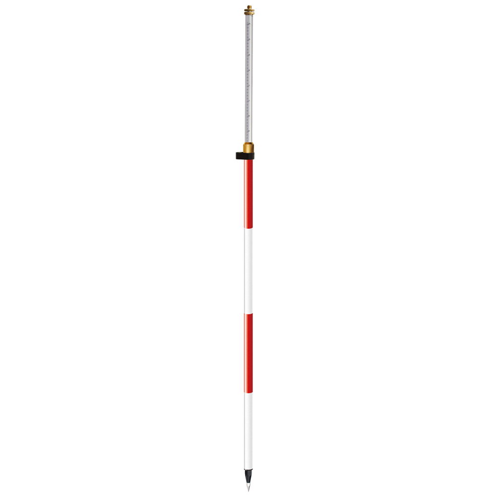 07-4208-TMA 8' Compression Lock Prism Pole - 10ths/Metric
