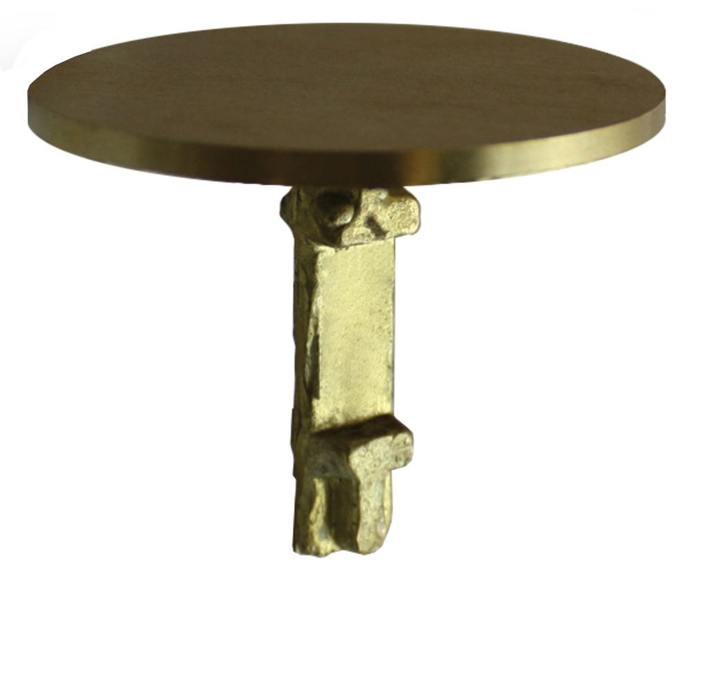 19-700 1-3/8" FLAT BRASS MARKER