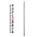 90024 LRPRO 35' Round Fiberglass Level Rod - 10ths