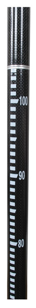 5128-00-GT 2m Carbon Fiber GPS Rover Rod with outer GT