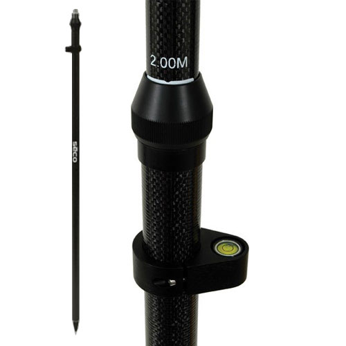 [1-099234] 5128-22 2m Carbon Fiber GPS Rover Rod
