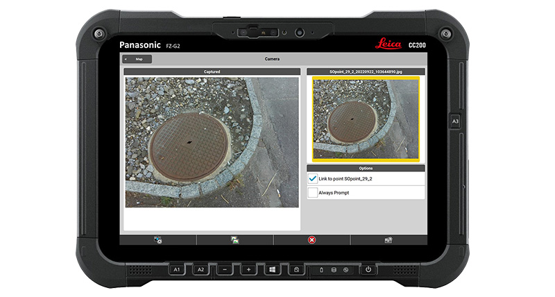 Leica iCON CC200 Data Collector - 1018572 - 972084