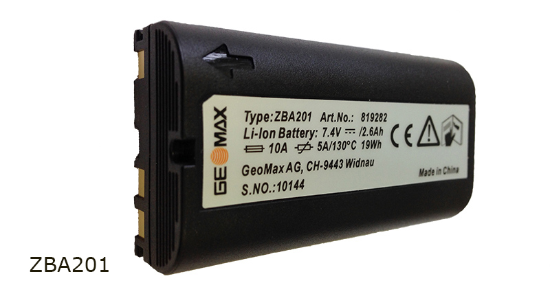819282 ZBA201 Li-Ion Battery