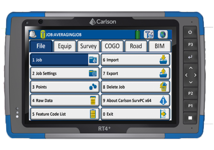 Carlson RT4+ Ruggedized Tablet