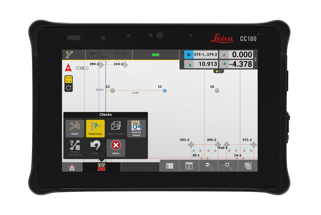 Leica iCON CC180 Data Collector