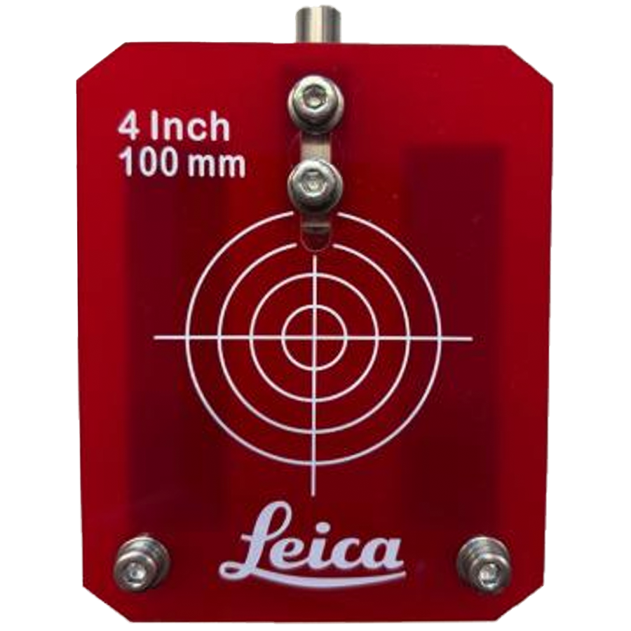 1009891 PT-100 Target Plate Red - Piper