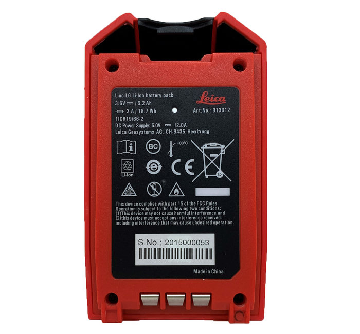 913012 Lino L6R-1 / L6G-1 Li-Ion battery pack