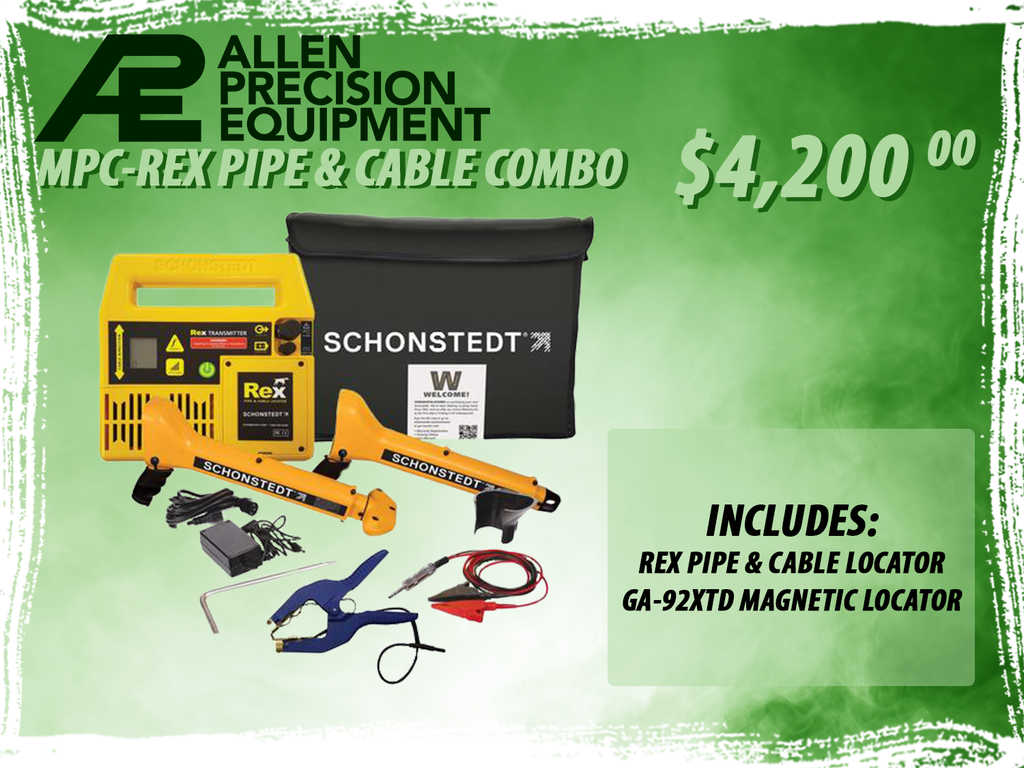 Package Special - Schonstedt MPC-REX Pipe & Cable Combo Kit