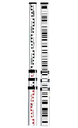 741883 GSS111-1 16.4' Aluminum Level Rod - Sprinter - 10ths