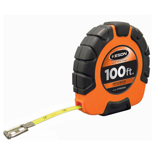 ST18M1003X 100' Steel Tape Speed Rewind - Inches & Metric