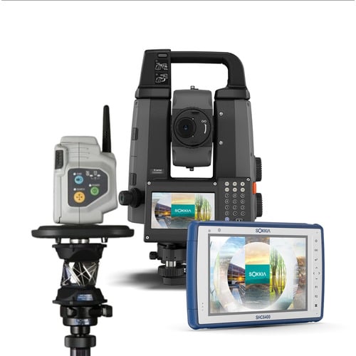 [1-453626] Sokkia IX503 3" Robotic Total Station Bundle w/ RC-PR5A - IX-1500-RC-PR5A