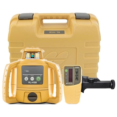 [1-453628] Topcon - RL-H5B DB Horizontal Laser Level (Alkaline) w/ LS-80X Receiver - 1021200-73