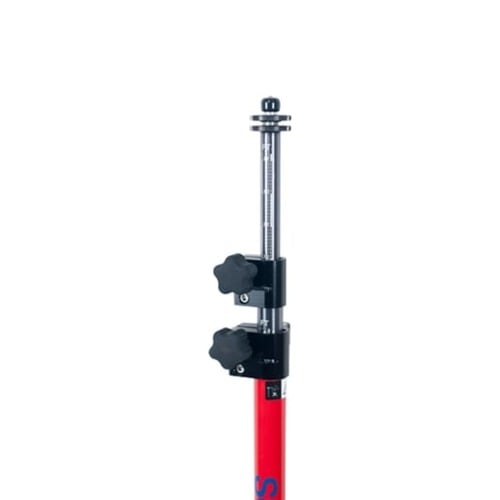 [1-453644] Topcon Aluminum Prism Pole w/ Knob Lock, 2.7-5.1ft - 808043