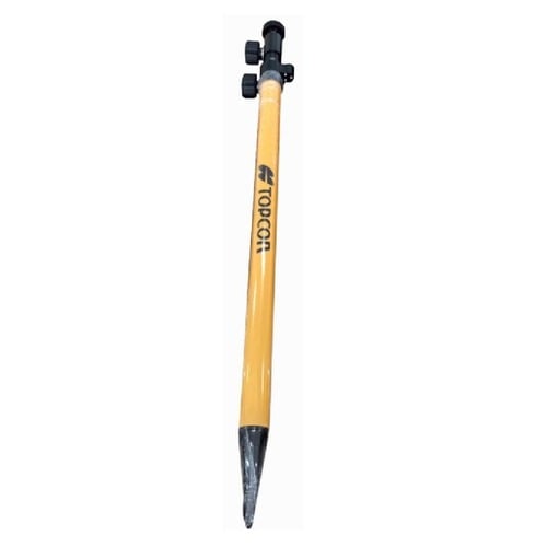 [1-453645] Topcon Aluminum Prism Pole with Knob Lock, 2.7-5.1ft - 1041068-01